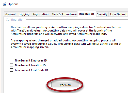Export_Errors_Due_To_Mapping_And_How_To_Correct_Them__360022497133__AccountLinx_-_Options_-_Integration_Sync_Now_Circled.png