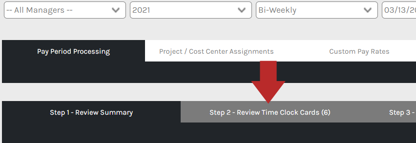 CHR - Time and Attendance - Time Clock Records - Menu - Tabs - 00.png