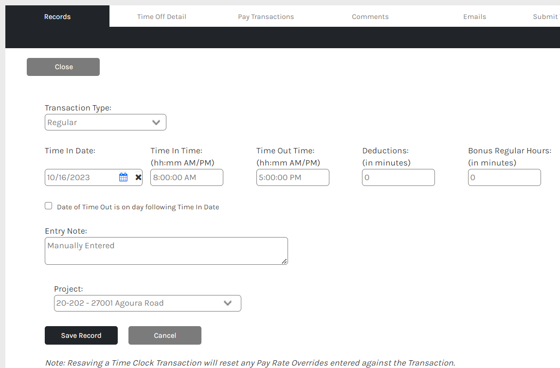 CHR - Employees - Time Attendance - Pay Range Menu - Add Records - 03.png
