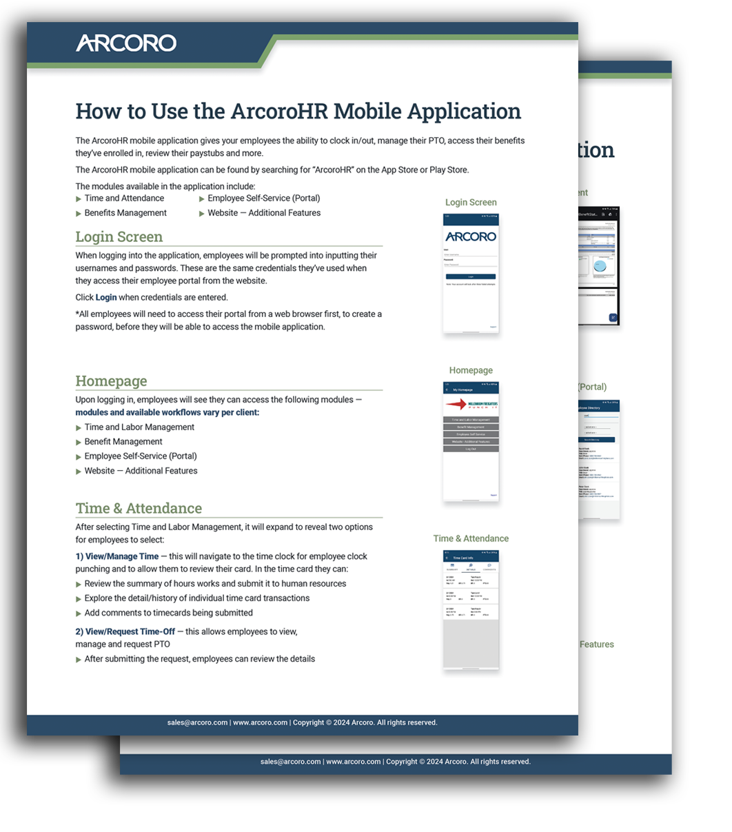 Infinity HR Mobile App Example.png