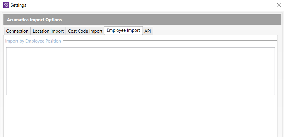 SLX - Acumatica - Employee Import - 00.png