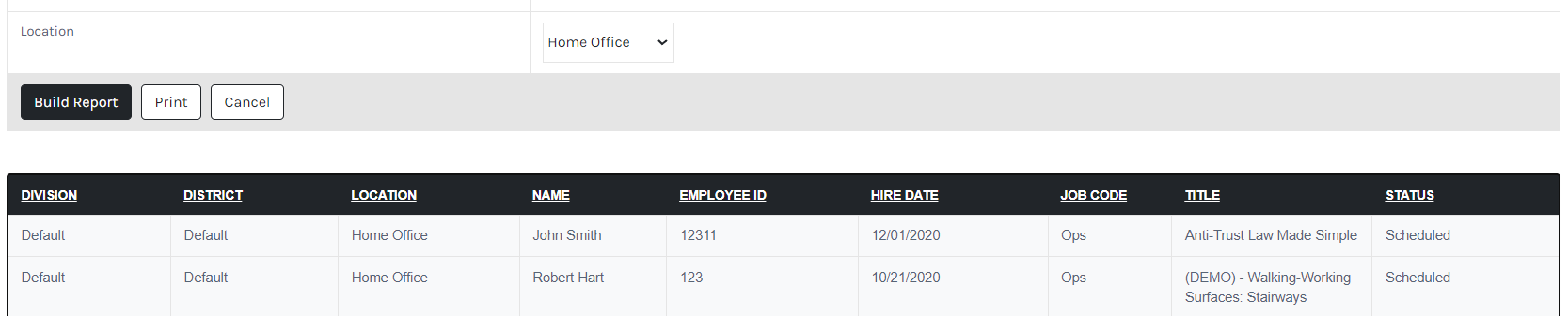 BDHR - Talents - Reports - Course Compliance by Location - 00.png