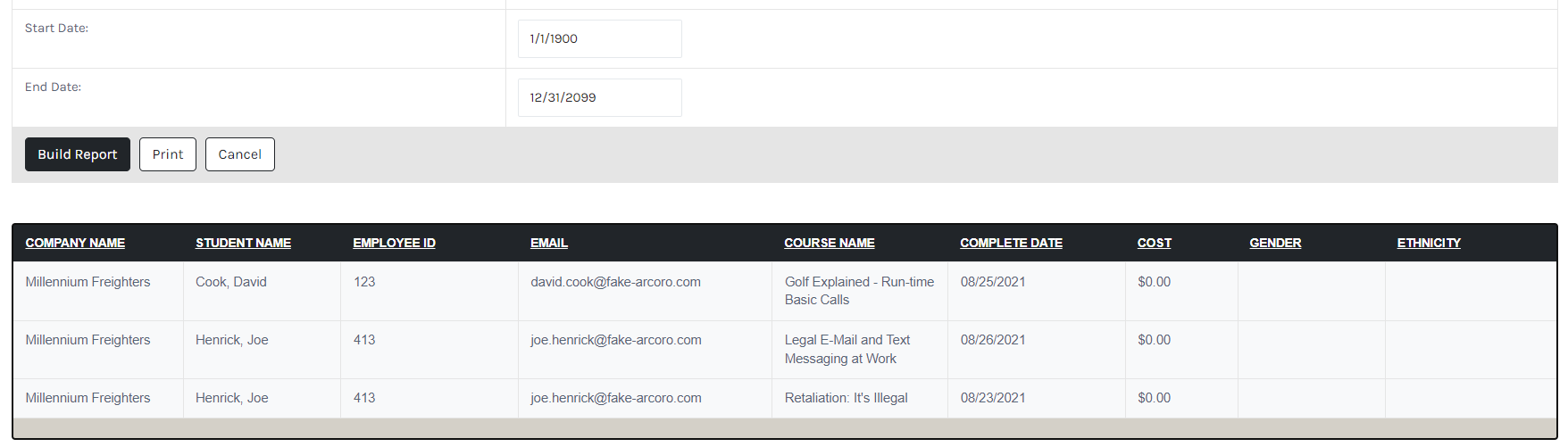 BDHR - Talent - Reports - Courses Completed with Training Cost By Date Range.png