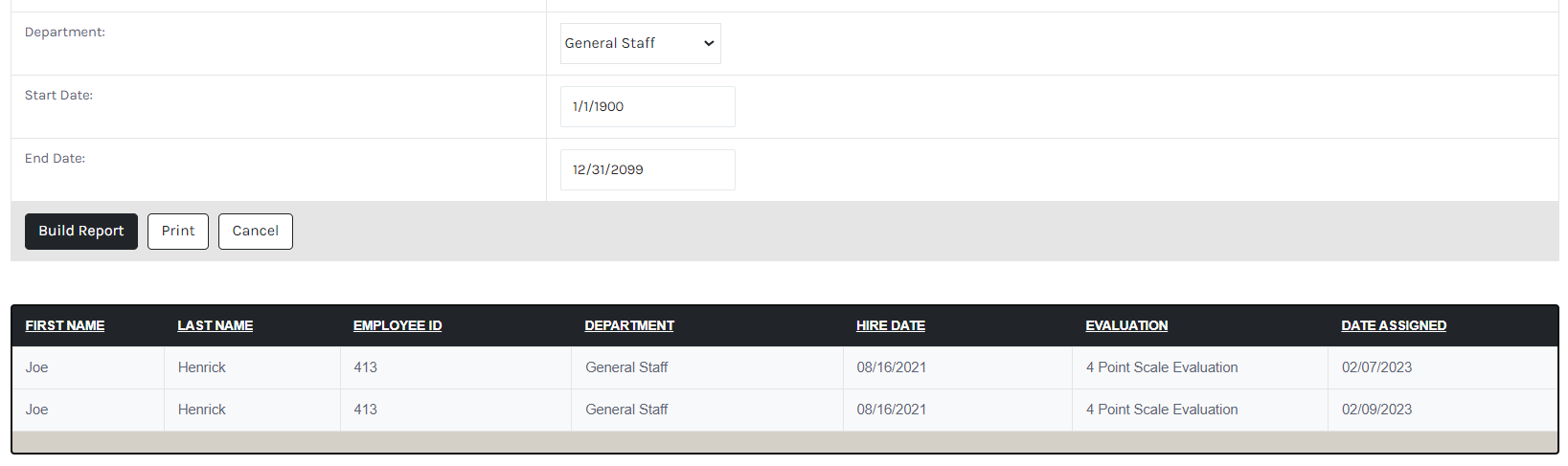 BDHR - Evaluations - Reports - Employee with Incomplete Self Evals by Dept Date - 00.png