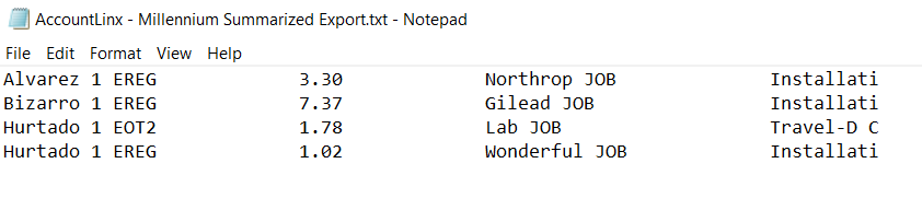 ALX - Export Example - Millennium - Summarized.png