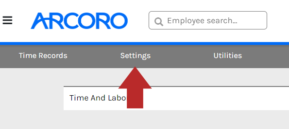 CHR - Time and Attendance - Menu Bar - Settings - 00.png