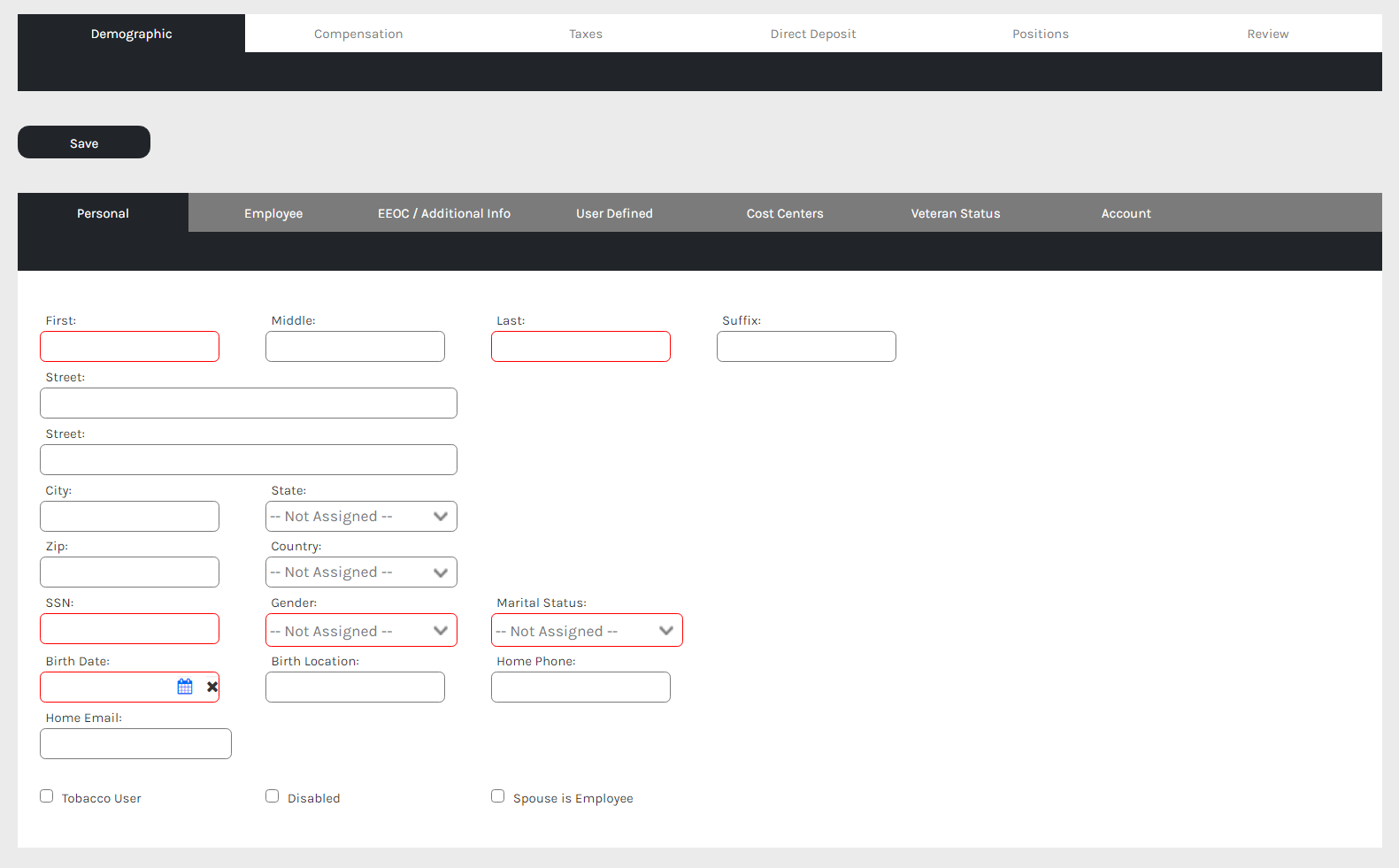 CHR_-_Employee_-_Demographic_Info_-_Menu_-_00.png