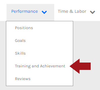 CHR - Employee - Performance Menu - Training - 00.png