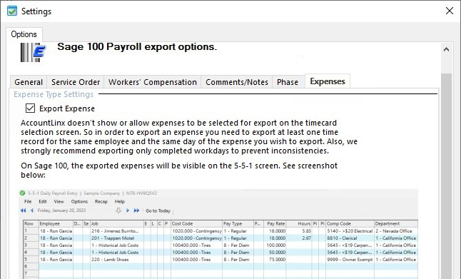 ALX - Sage 100 - Expense Option - 01.png
