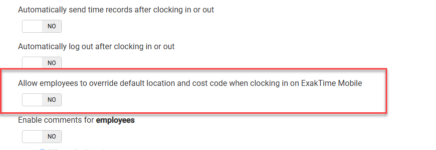 ETC - Mobile Settings - Override Default Location Cost Code - 00.png