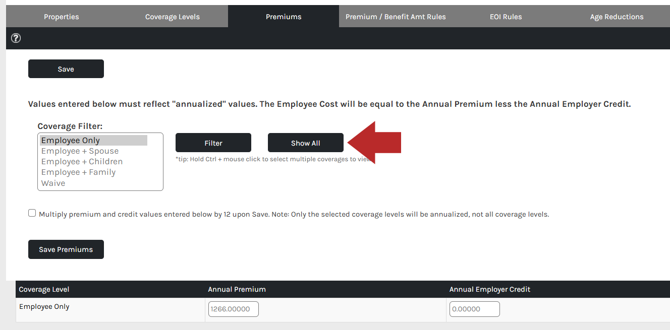 CHR - Settings - Benefit Management - Benefit Properties - Plan - 2025 - Premiums - 03.png