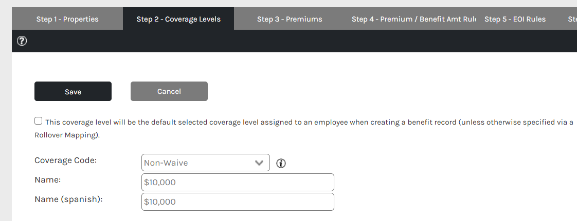 CHR - Benefit Management - Open Enrollment - Create Voluntary Life - 16.png