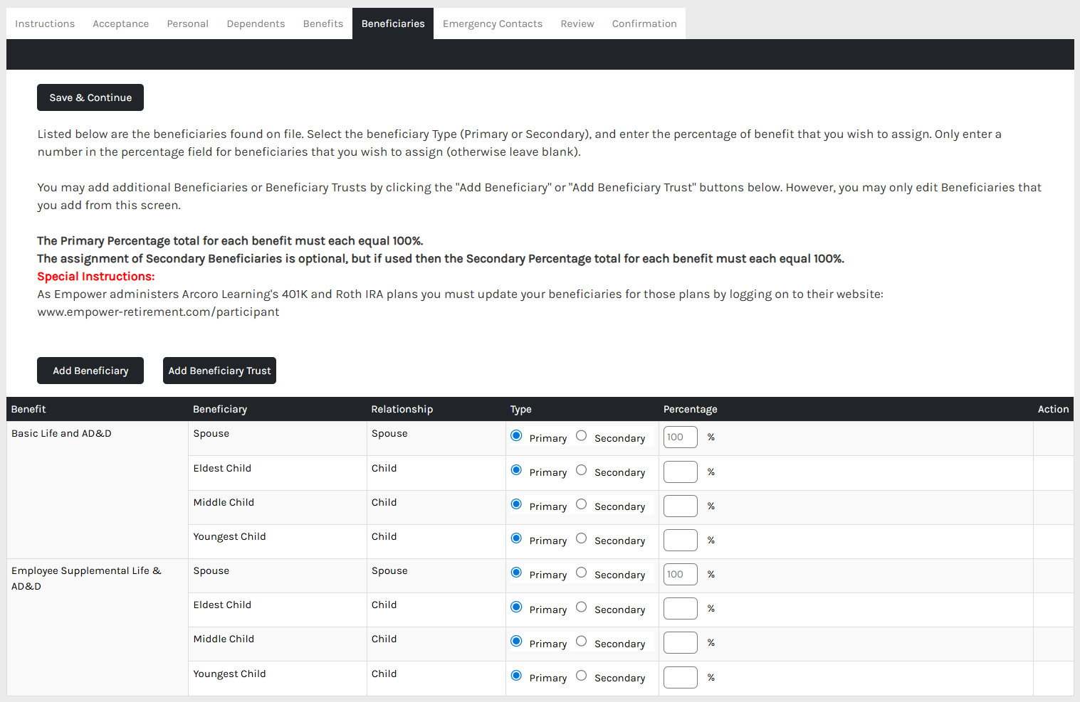 CHR - Benefit Management - Open Enrollment - Employee Homepage - Beneficiaries - 00.png