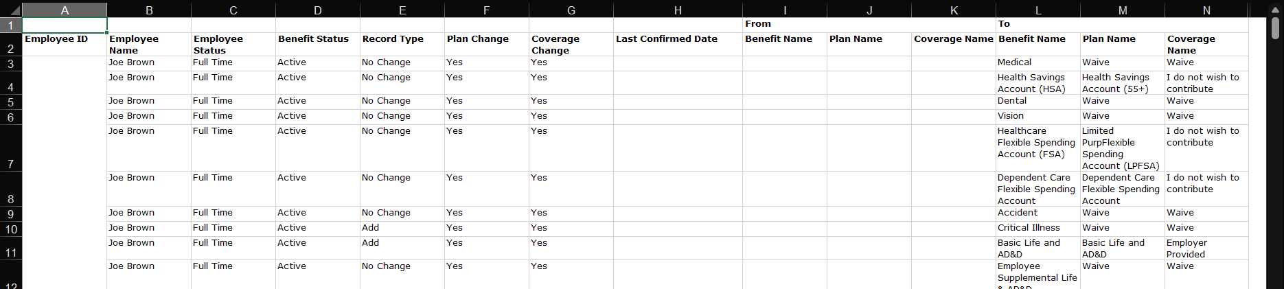 CHR - Menu - Reports - Benefit Management - Before and After - Excel - 02.png