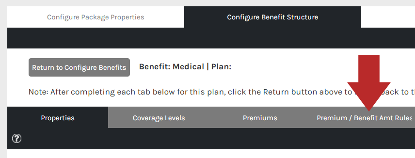 CHR - Benefit Management - Configure Benefit Structure - Plan Tab - Premium Rules - 00.png
