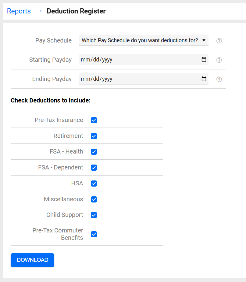 PAYROLL - Reports - Deduction Register - 00.png