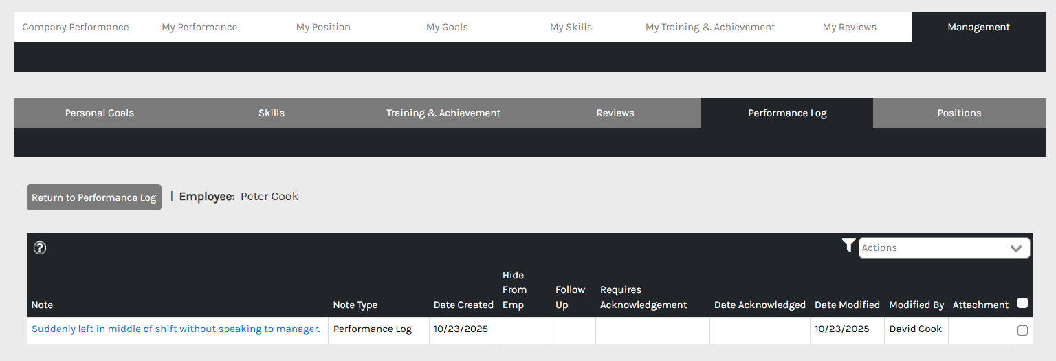 CHR - Employees - Managers - Performance Management - Management - Performance Log - 01.png