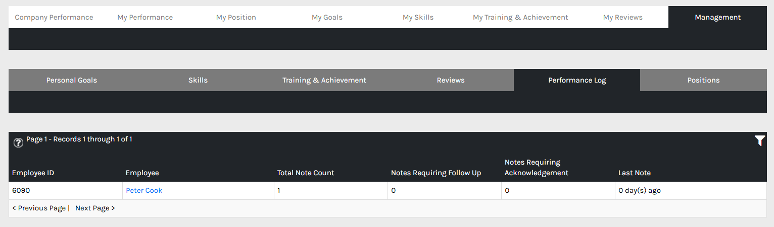 CHR - Employees - Managers - Performance Management - Management - Performance Log - 00.png
