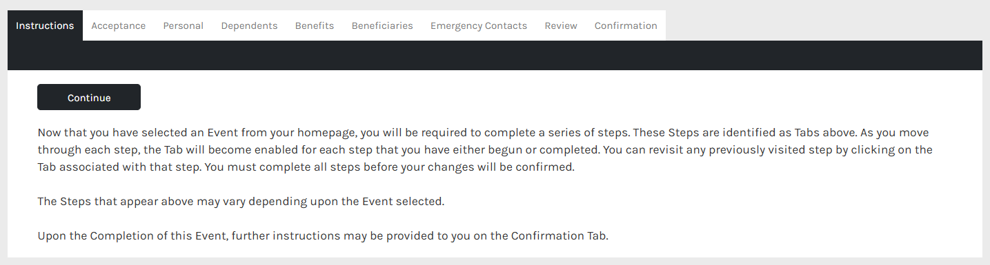 CHR - Benefit Management - Open Enrollment - Employee Homepage - Instructions - 00.png