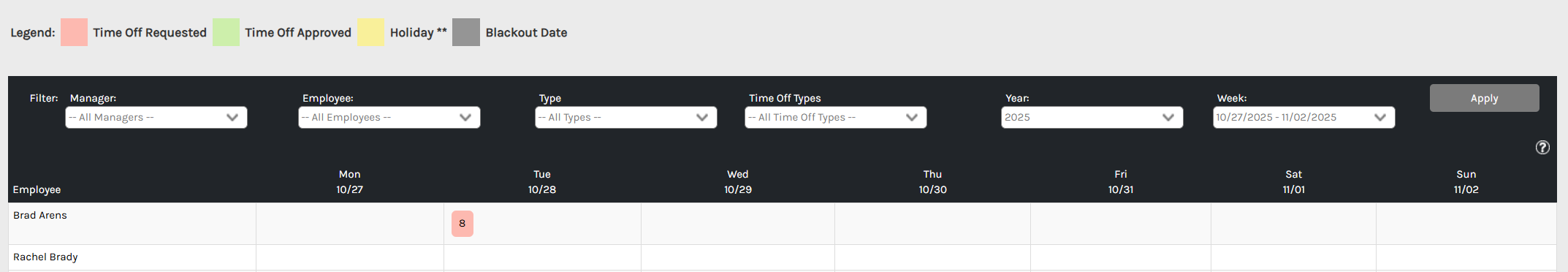 CHR - Employee Homepage - Time Off Request - Calendar - Filters - 00.png