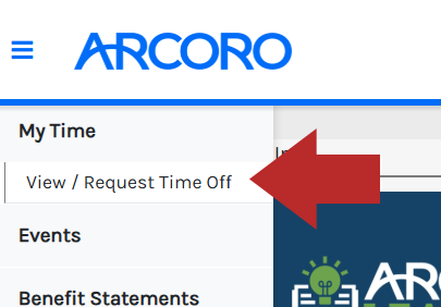 CHR - Employee Homepage - Menu - View Manage Time - 01.png