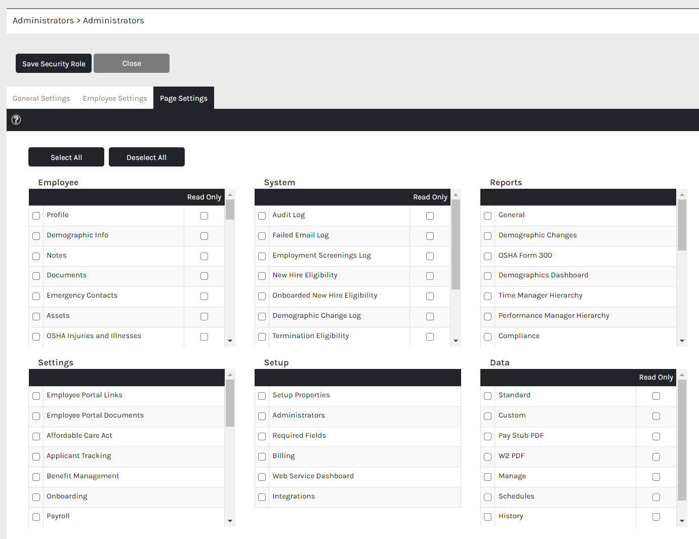 CHR - Administrators - Security Roles - Page Settings - 00.png