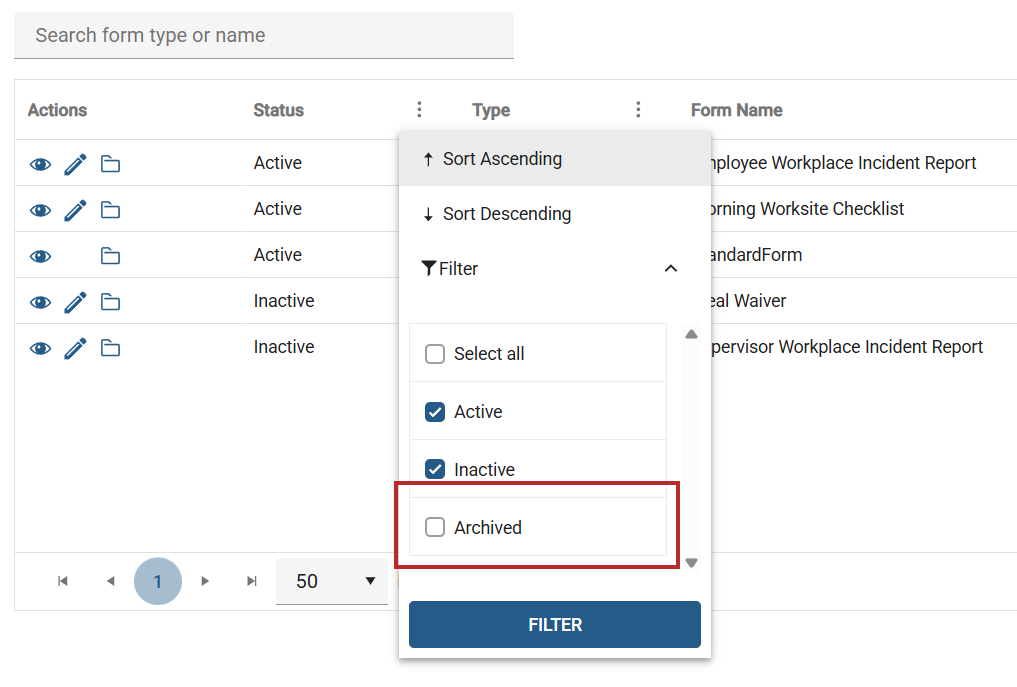 ETC - Form Manager - Menu - Status Filter - Archived - 00.png