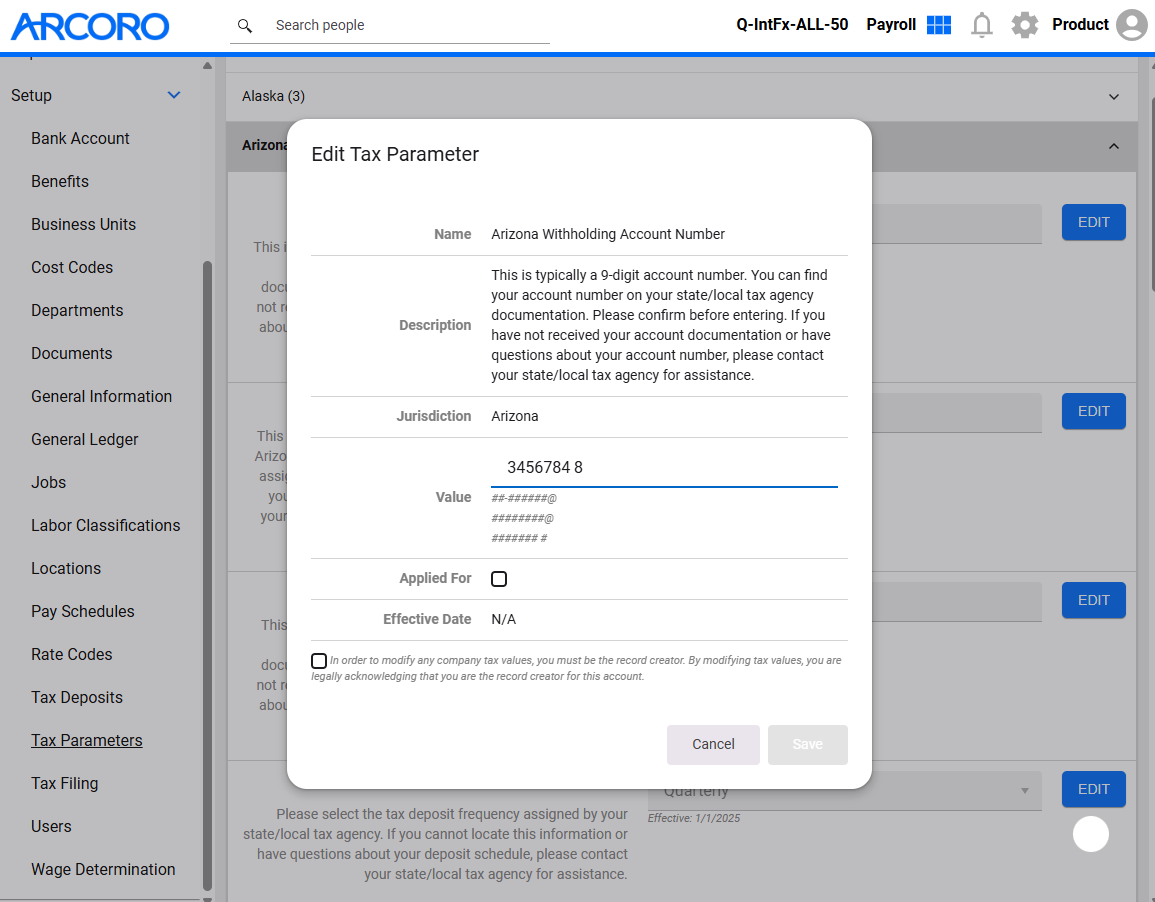 ARCPAY - Edit Tax Parameter - Edit Withholding Account.png