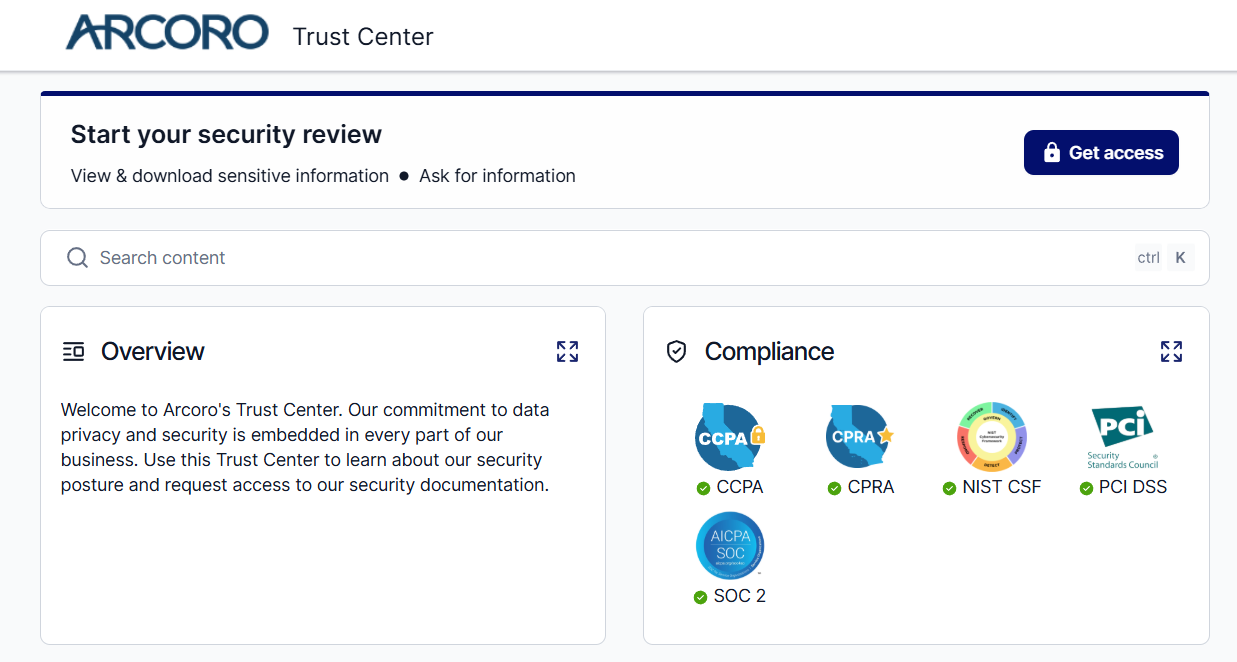 Arcoro Trust Center.png