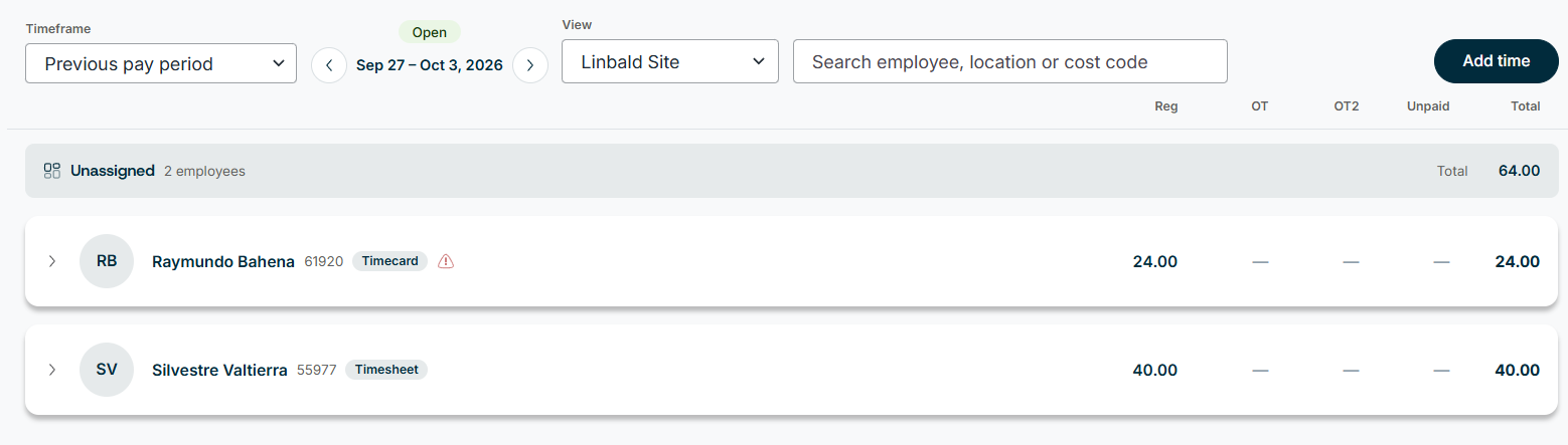 UNIFIED - Timecards - Menu - List - 01.png