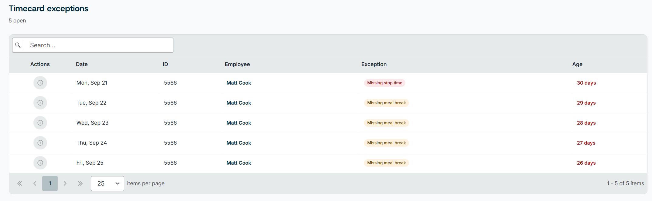 UNIFIED - Time Review - Menu - Timecard exceptions - 00.png